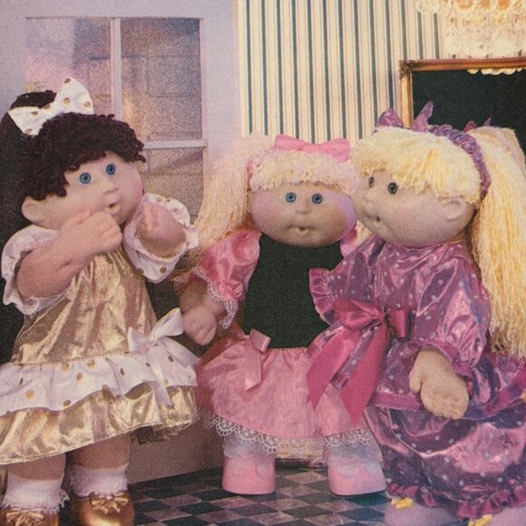 Butterick Cabbage Patch Kids Doll Clothes Sewing Pattern 5200 Unisex One Size Fi - Picture 4 of 4